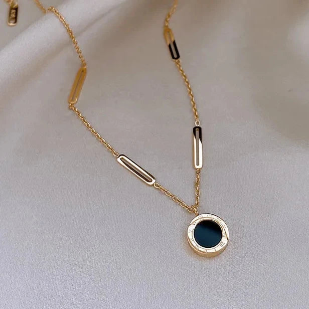 High Quality Stainless Steel Roman Pendant Necklace High Quality Stainless Steel Roman Pendant Necklace